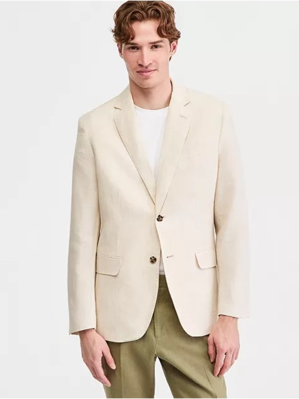Linen club room luxury blazer